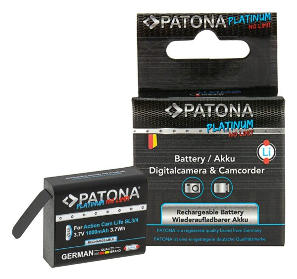 Platinum battery Action Cam Life SL3 and SL4